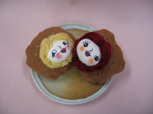 マリコあんパン。くりーむパン。