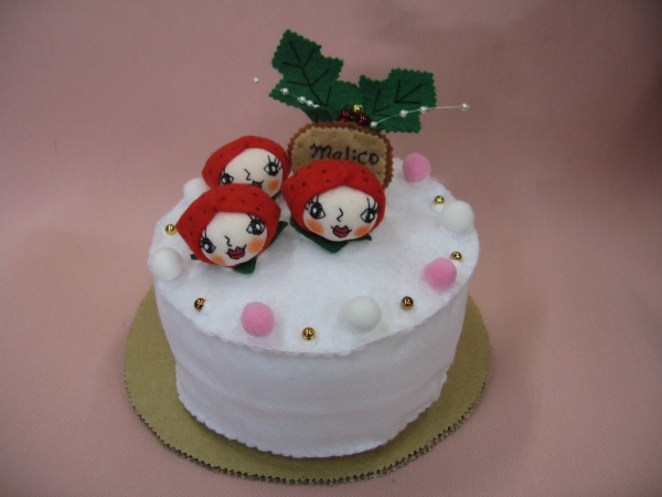 マリコクリスマスケーキ（いちご生クリーム）
