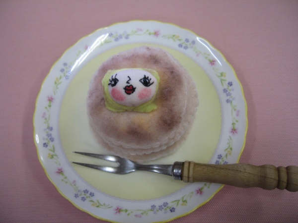 ホットケーキにマリコ。