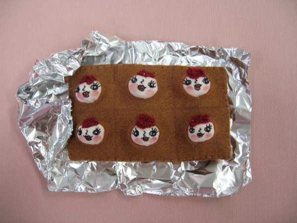 板チョコにマリコ。